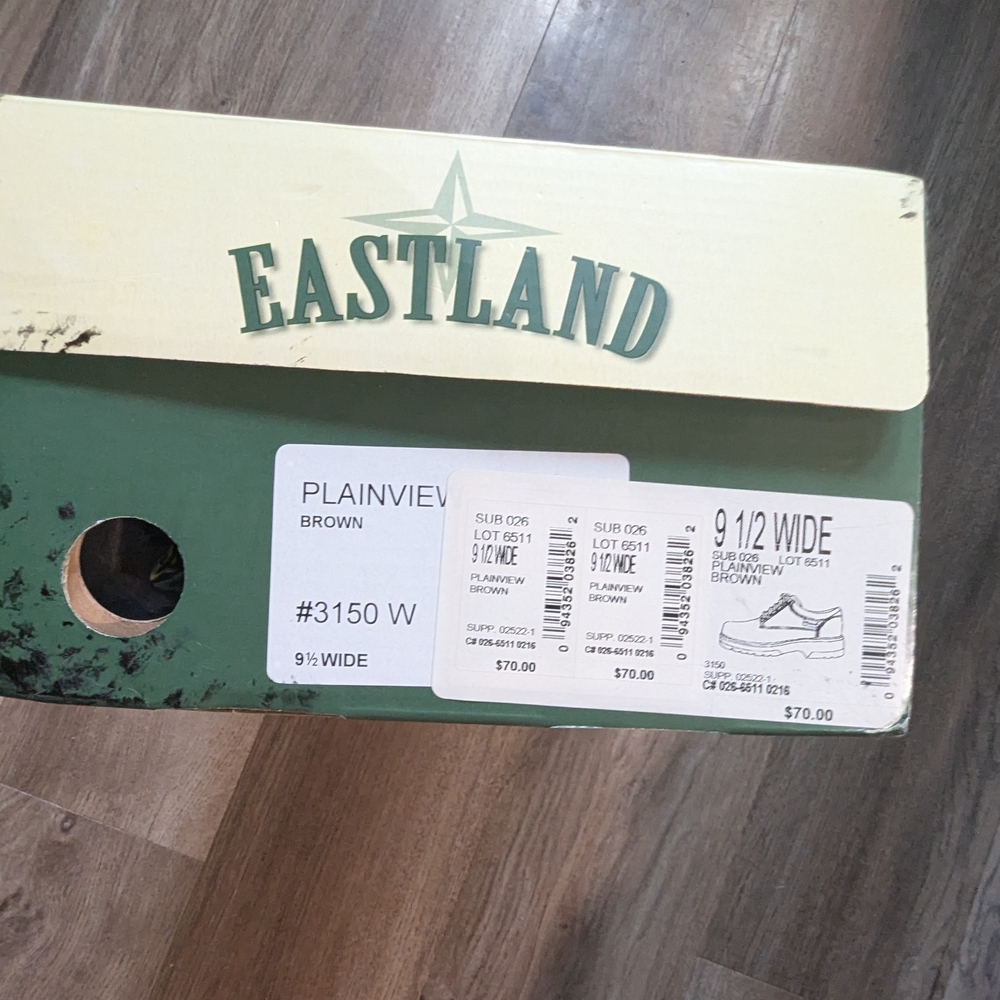 Eastland Plainview Brown Shoes